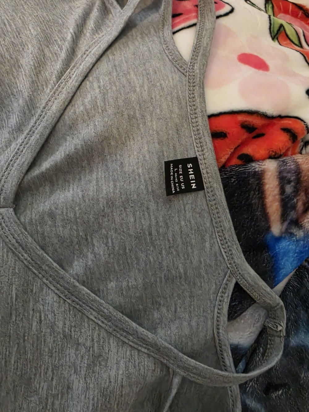 SHEIN Gray Dress